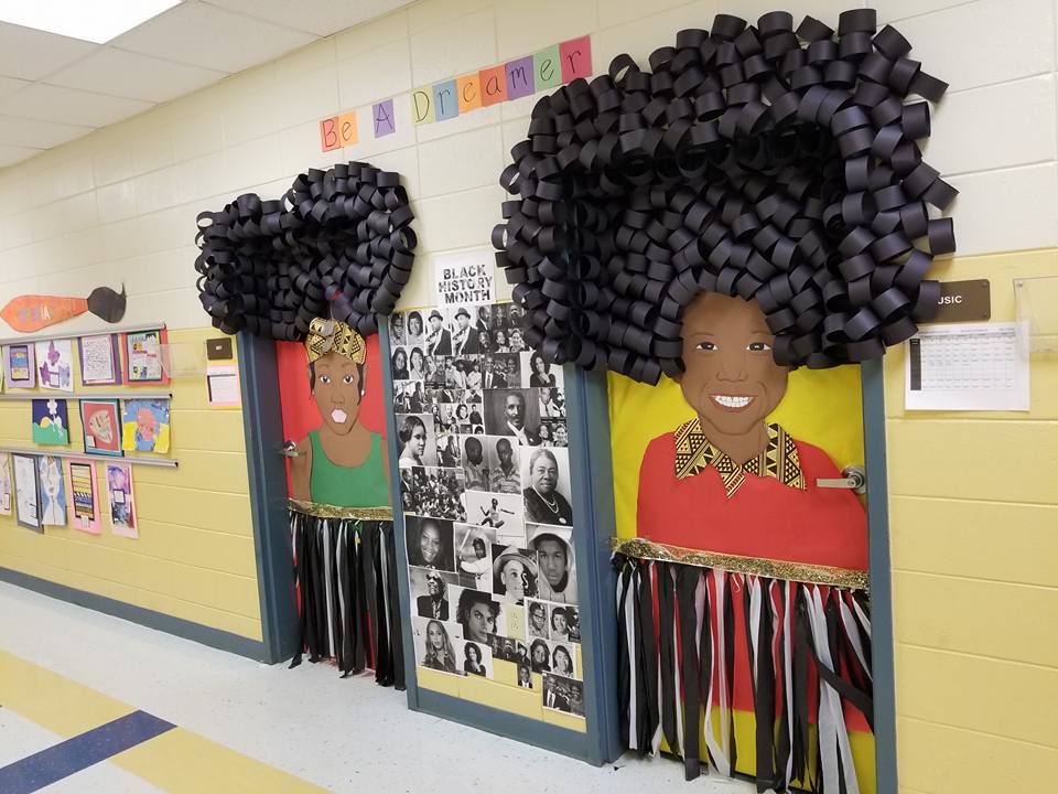 Teacher’s insanely awesome Black History Month decorations go viral