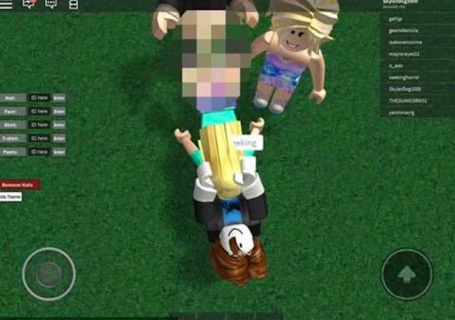 avatar gang raped roblox innocent daughter sweet playground being screens believe violently males seeing